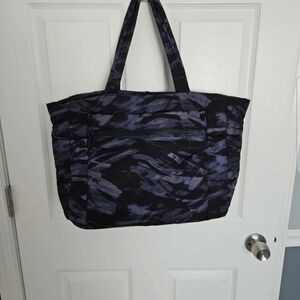 Stylish Black and Gray Women's Tote Bag